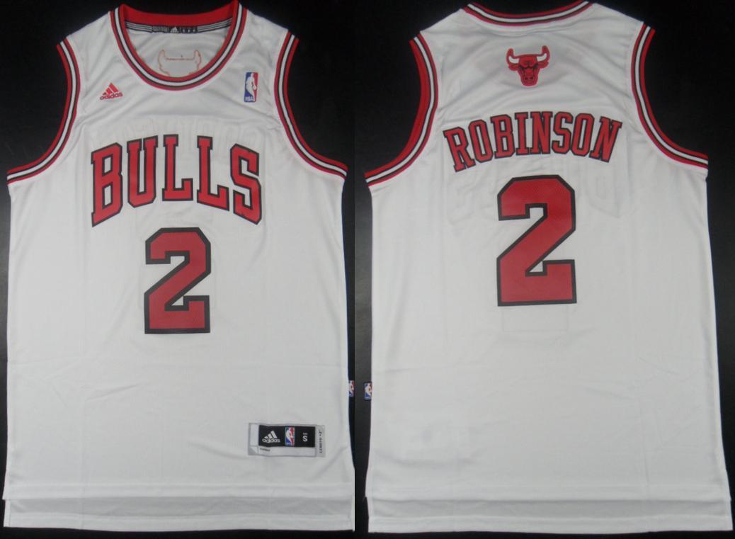 Chicago Bulls 2 Nate Robinson White Revolution 30 Swingman NBA Jerseys Cheap