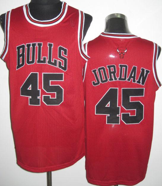 Chicago Bulls 45 Michael Jordan Red Revolution 30 NBA Jerseys Cheap