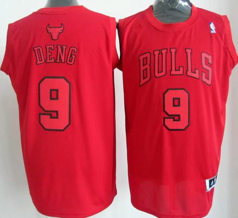 Chicago Bulls 9 Luol Deng Red Revolution 30 Swingman NBA Jerseys Christmas Style Cheap