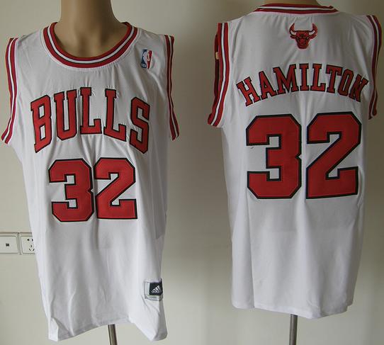 Chicago Bulls #32 Richard Hamilton White Revolution 30 NBA Jerseys