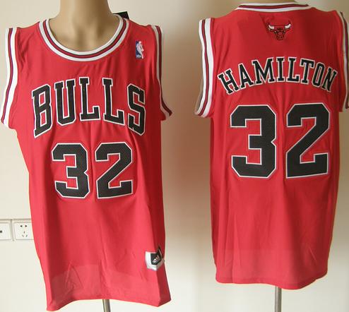 Chicago Bulls #32 Richard Hamilton Red Revolution 30 NBA Jerseys