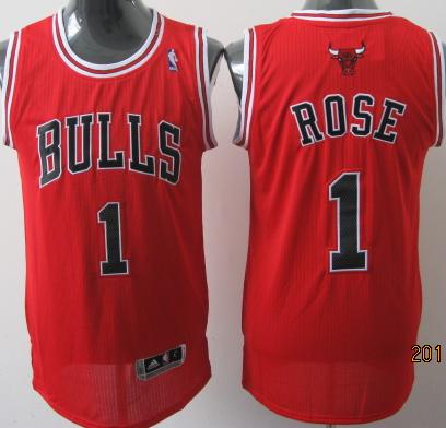 Chicago Bulls 1 Derrick Rose Red Revolution 30 Jersey Cheap
