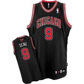 Chicago Bulls 9 Luol Deng Black Jersey (Chicago) Cheap