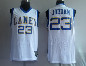 Chicago Bulls 23 Jordan White Laney High School Swingman Jerseys