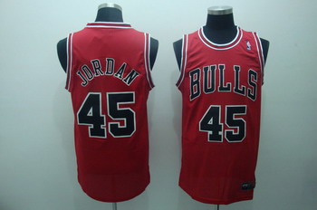 Chicago Bulls 45 Jordan Red Jerseys