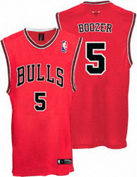 Chicago Bulls 5 Carlos Boozer Red Jerseys Cheap