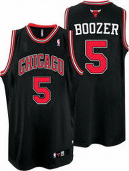 Chicago Bulls 5 Carlos Boozer Black Jerseys Cheap