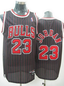 Chicago Bulls 23 jordan black jerseys (red stripe) Chicago Bulls 23 jordan black jerseys (red stripe)