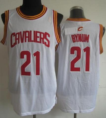 Cleveland Cavaliers 21 Andrew Bynum White Revolution 30 NBA Jerseys Cheap