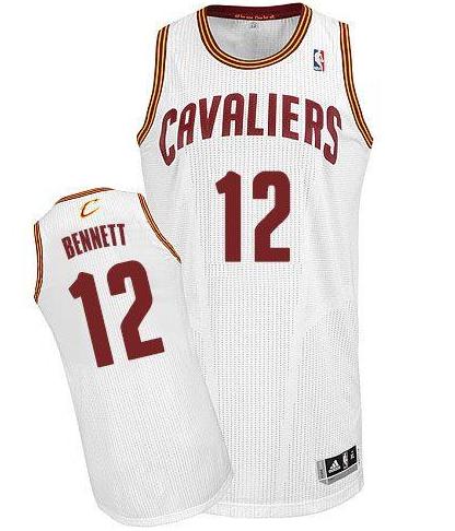 Cleveland Cavaliers 12 Anthony Bennett White Revolution 30 NBA Jersey