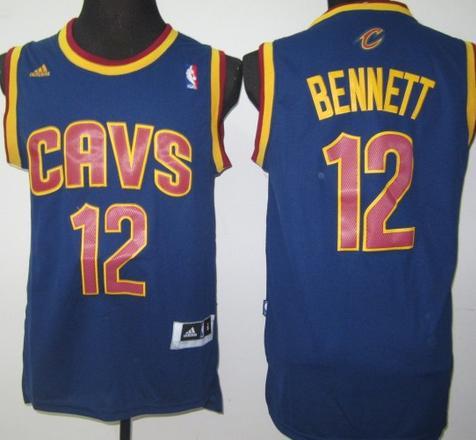 Cleveland Cavaliers 12 Anthony Bennett Blue Revolution 30 Swingman NBA Jerseys Cleveland Cavaliers 12 Anthony Bennett Blue Revolution 30 Swingman NBA Jerseys