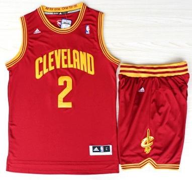 Cleveland Cavaliers 2 Kyrie Irving Red Revolution 30 Swingman Jerseys Shorts NBA Suits Cheap