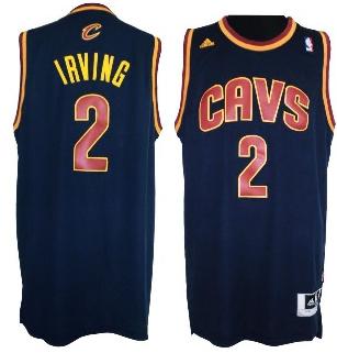 Cleveland Cavaliers #2 Kyrie Irving Blue Revolution 30 Swingman Jersey
