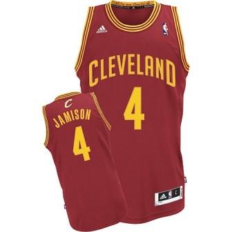 Cleveland Cavaliers #4 Antawn Jamison Red Jersey