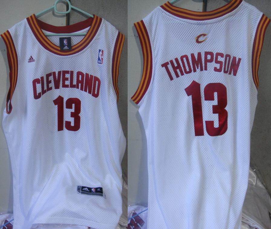 Cleveland Cavaliers 13 Tristan Thompson White Jerseys