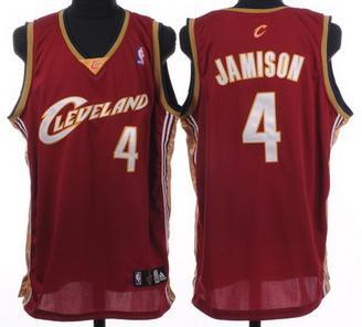 Cleveland Cavaliers 4 Antawn Jamison red jersey