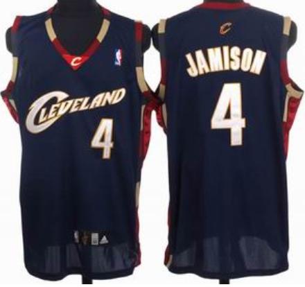 Cleveland Cavaliers 4 Antawn Jamison Blue Jersey