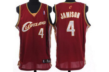 Cleveland Cavaliers 4 Antawn jamison red jerseys
