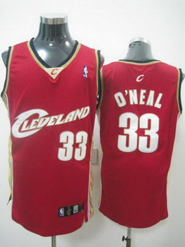 Cleveland CAVALIERS 33 O'NEAL red jerseys Cheap