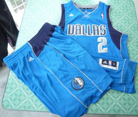 Dallas Mavericks 2 Jason Kidd Blue Revolution 30 Swingman Jersey & Shorts Suit Cheap