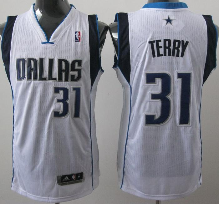 Revolution 30 Dallas Mavericks 31 Jason Terry White Jersey