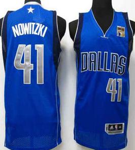 2011 NBA Champions Dallas Mavericks 41 Dirk Nowitzki Light Blue Swingman Jersey