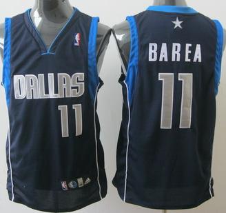 Dallas Mavericks 11 Barea Dark Blue Jersey