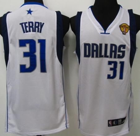 Dallas Mavericks 31 Jason Terry White 2011 NBA Finals Jersey Cheap