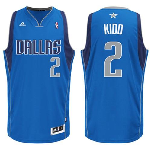 Dallas Mavericks 2 Jason Kidd Baby Blue Jersey New Style Cheap