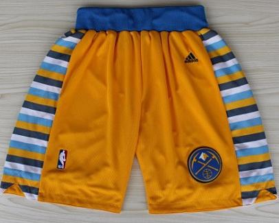 Denver Nuggets Yellow Revolution 30 Swingman NBA Shorts