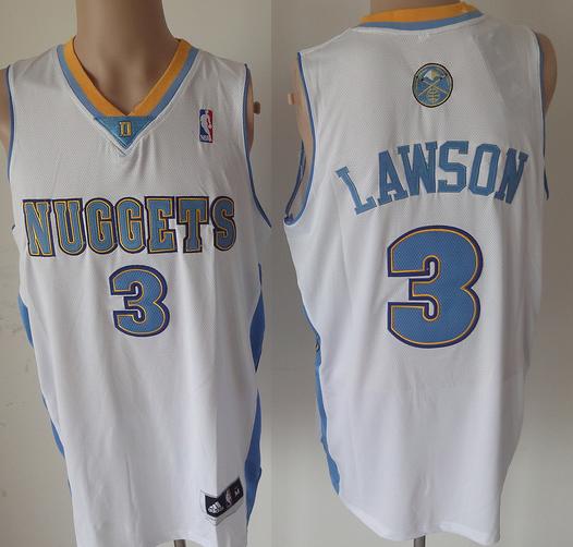Denver Nuggets 3 Lawson White Revolution 30 NBA Jerseys Cheap