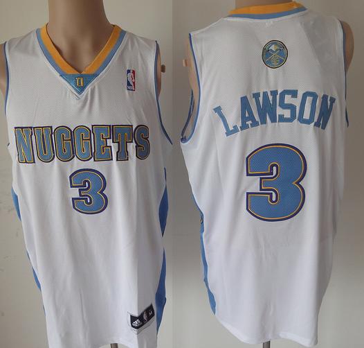 Denver Nuggets 3 Lawson White Revolution 30 NBA Jerseys