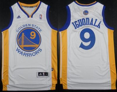 Golden State Warriors 9 Andre Iguodala White Revolution 30 Swingman NBA Jerseys Golden State Warriors 9 Andre Iguodala White Revolution 30 Swingman NBA Jerseys