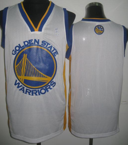 Golden State Warriors Blank White Revolution 30 NBA Jerseys Cheap