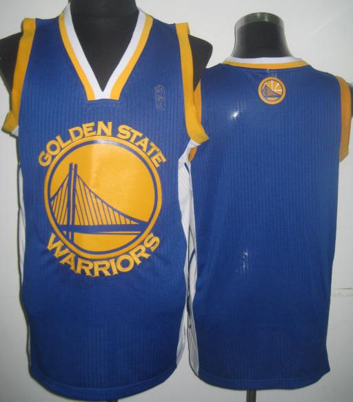 Golden State Warriors Blank Blue Revolution 30 NBA Jerseys