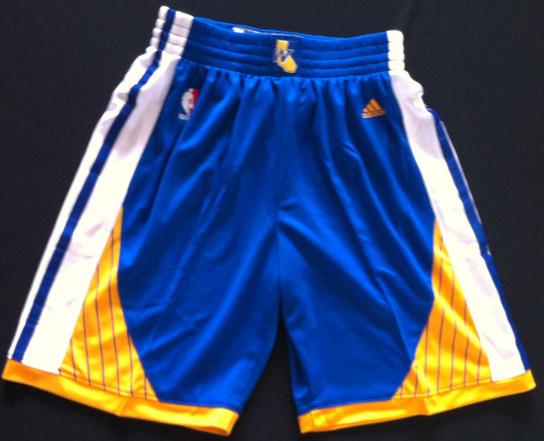 Golden State Warriors Blue Revolution 30 Swingman NBA Shorts Cheap