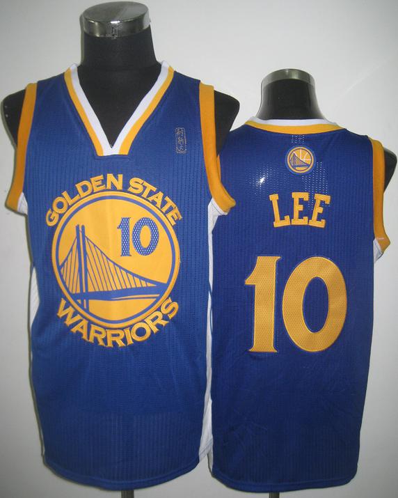 Golden State Warriors 10 David Lee Blue Revolution 30 NBA Jerseys