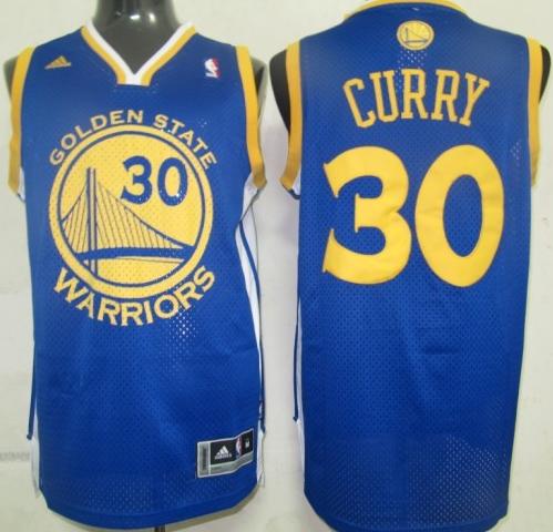 Golden State Warriors 30 Curry Blue Jersey new style Cheap