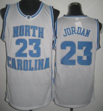 North Carolina 23 Michael Jordan White Revolution 30 College NCAA Jersey