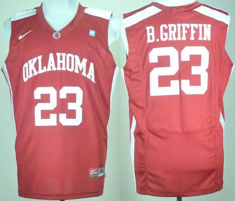 Oklahoma Sooners 23# Blake Griffin Red College Basketball Jersey Cheap
