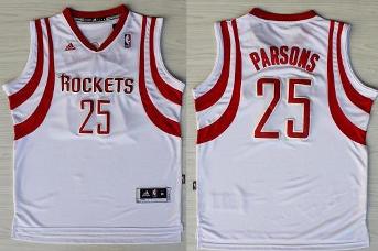 Houston Rockets 25 Chandler Parsons White Revolution 30 Swingman NBA Jerseys Cheap