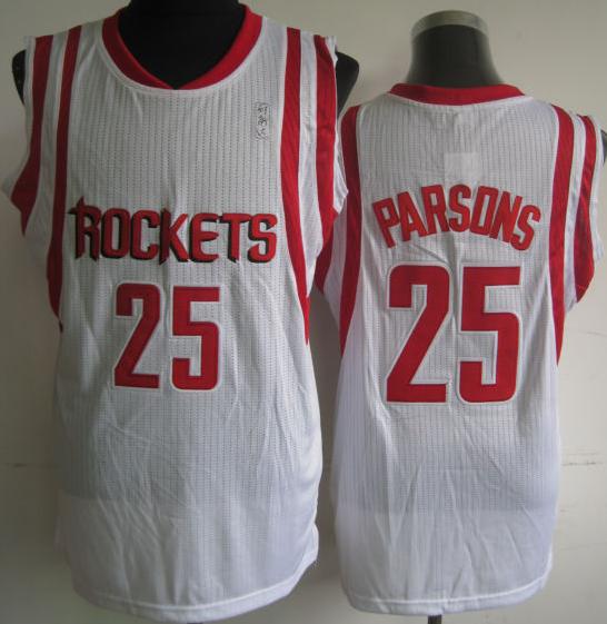 Houston Rockets 25 Chandler Parsons White Revolution 30 NBA Jerseys