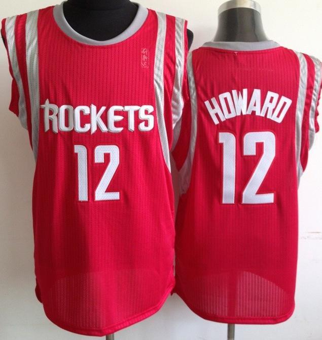 Houston Rockets 12 Dwight Howard Red Revolution 30 NBA Jerseys Cheap