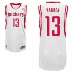Houston Rockets #13 James Harden Revolution 30 Swingman White NBA Jersey
