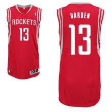 Houston Rockets #13 James Harden Revolution 30 Swingman Red NBA Jersey