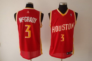Houston Rockets 3 McGRADY red SWINGMAN jerseys Cheap