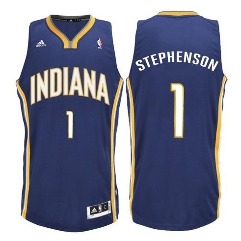 Indiana Pacers 1 Lance Stephenson Blue Revolution 30 Swingman NBA Jersey Cheap