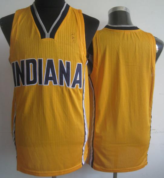 Indiana Pacers Blank Yellow Revolution 30 NBA Jerseys Cheap