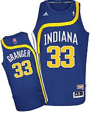 Indiana Pacers 33# Danny Granger Blue ABA Hardwood Classic Swingman Jersey Cheap