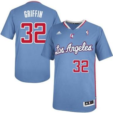 Los Angeles Clippers 32 Blake Griffin Blue Revolution 30 Swingman NBA Jersey New Style Cheap